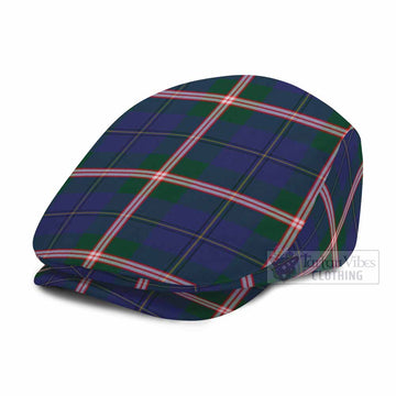 Canadian Centennial Canada Tartan Jeff Cap, Tartan Flat Cap