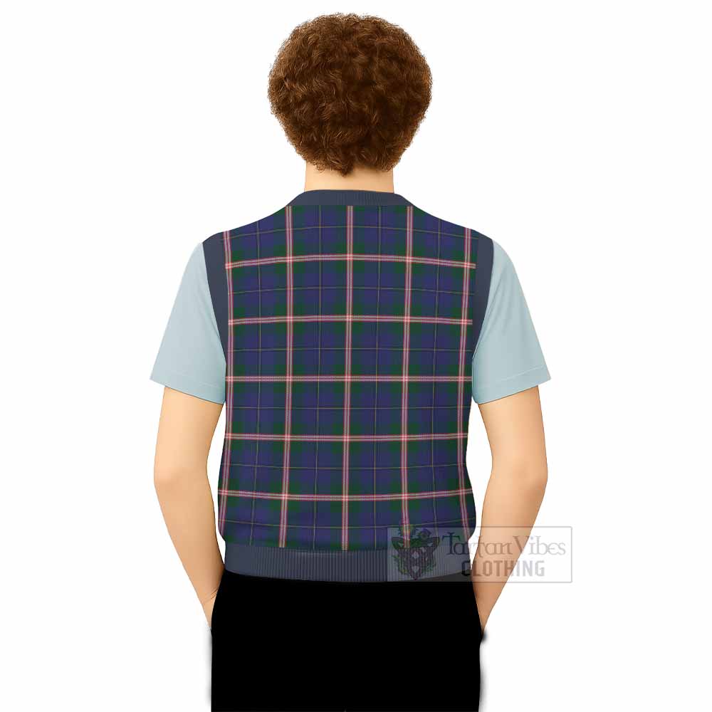 Canadian Centennial Canada Tartan Knitted V-Neck Vest - Tartan Vibes Clothing