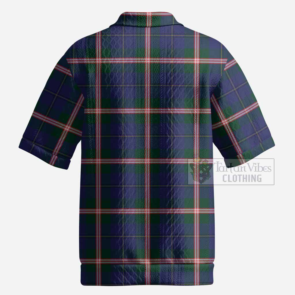 Canadian Centennial Canada Tartan Men’s Polo Sweater Top