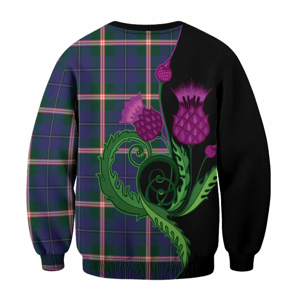 Canadian Centennial Canada Tartan Sweatshirt Traditional Scottish Thistle