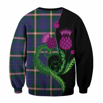 Canadian Centennial Canada Tartan Sweatshirt Traditional Scottish Thistle