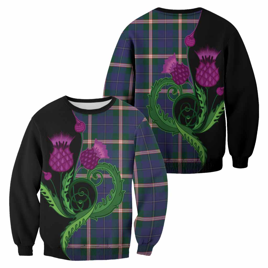 Canadian Centennial Canada Tartan Sweatshirt Traditional Scottish Thistle