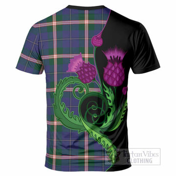 Canadian Centennial Canada Tartan T-Shirt Traditional Scottish Thistle