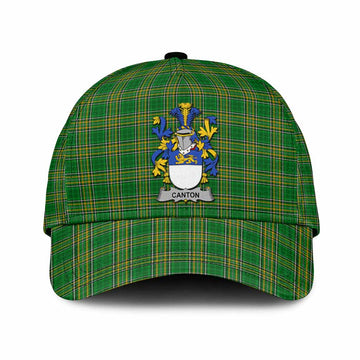 Canton Irish Clan Tartan Classic Cap with Coat of Arms