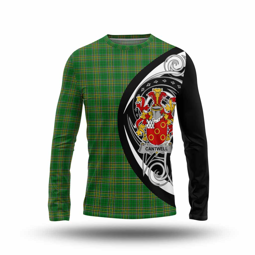 Cantwell Irish Clan Long Sleeve T-Shirt Celtic Circle Style Unisex - Tartan Vibes Clothing