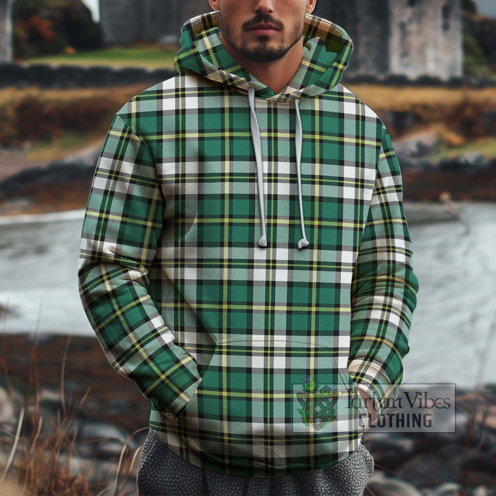 Cape Breton Island Canada Tartan Cotton Hoodie Pullover Hoodie XS - Tartan Vibes Clothing