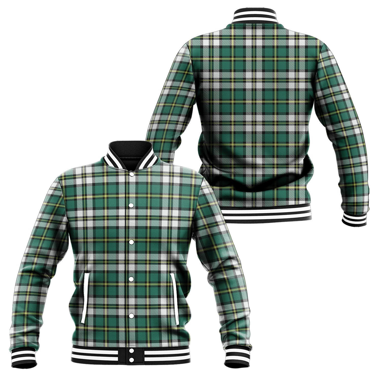 cape-breton-island-canada-tartan-baseball-jacket