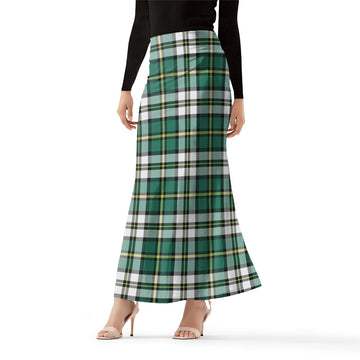 Cape Breton Island Canada Tartan Womens Full Length Skirt