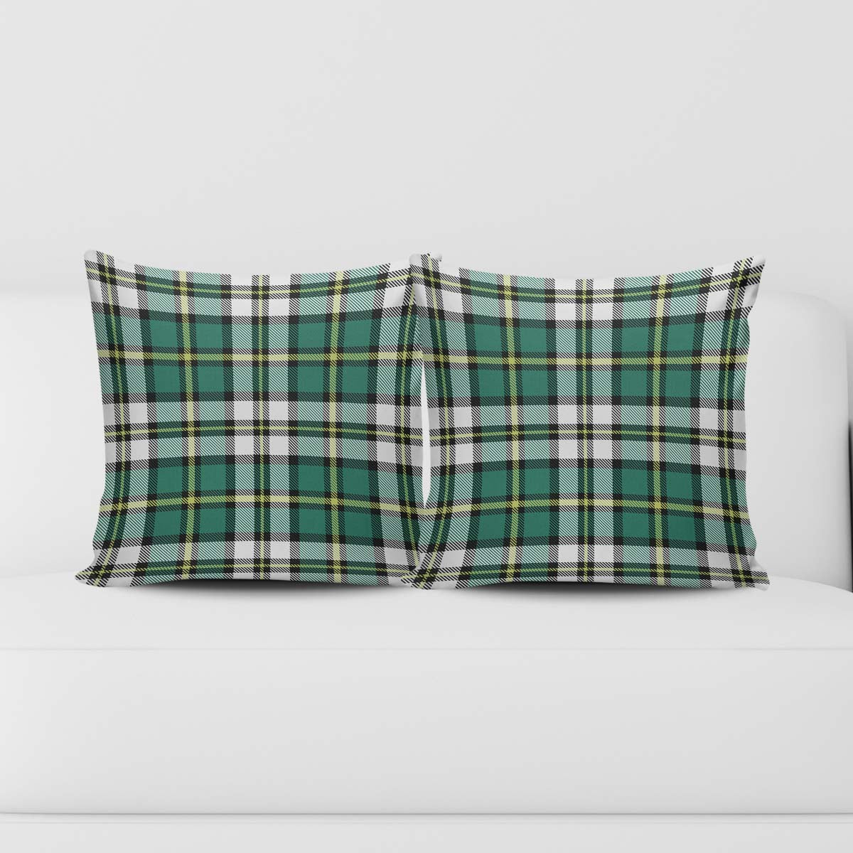 Cape Breton Island Canada Tartan Pillow Cover Square Pillow Cover - Tartanvibesclothing