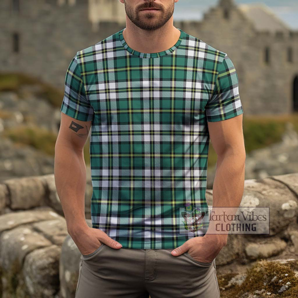 Cape Breton Island Canada Tartan Cotton T-Shirt Men's Shirt - Tartanvibesclothing Shop