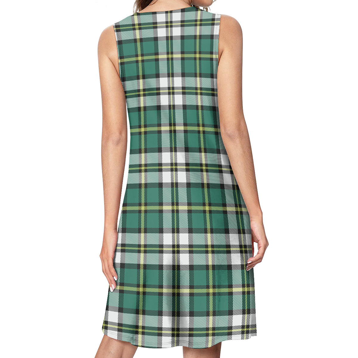 Cape Breton Island Canada Tartan Womens Casual Dresses - Tartanvibesclothing