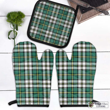 Cape Breton Island Canada Tartan Combo Oven Mitt & Pot-Holder Combo 1 Oven Mitt & 1 Pot-Holder Black - Tartan Vibes Clothing