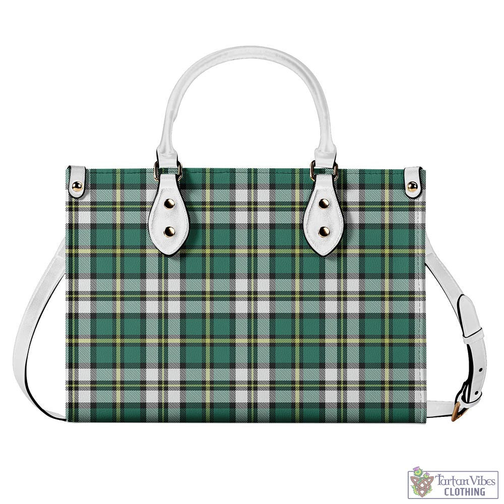 Tartan Vibes Clothing Cape Breton Island Canada Tartan Luxury Leather Handbags