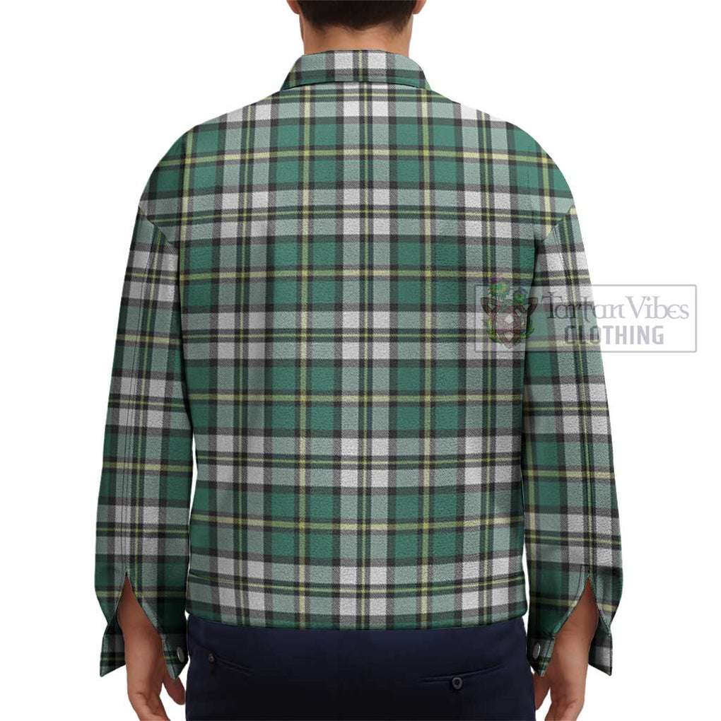 Cape Breton Island Canada Tartan Unisex Lapel Cotton Jacket - Tartan Vibes Clothing