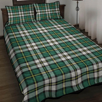 Cape Breton Island Canada Tartan Quilt Bed Set