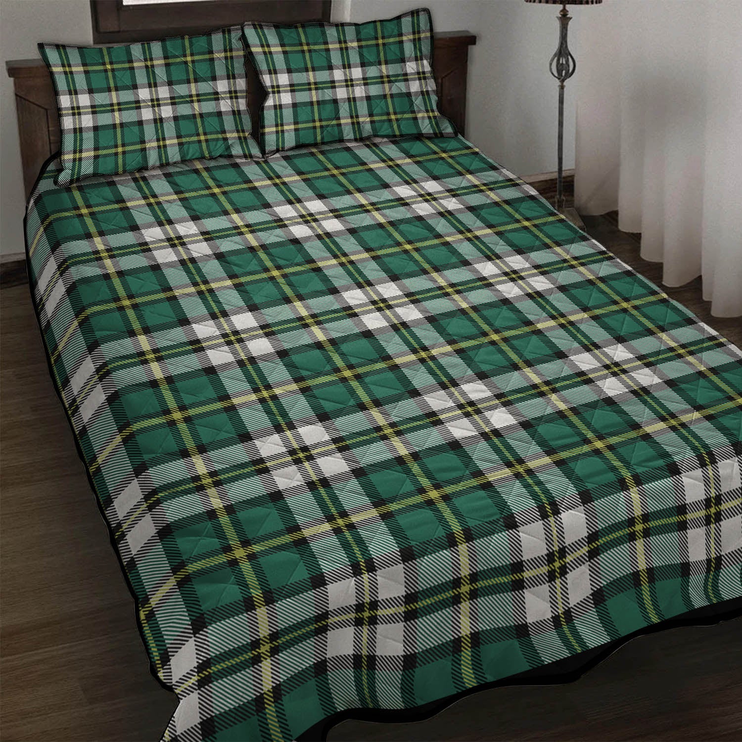 Cape Breton Island Canada Tartan Quilt Bed Set - Tartanvibesclothing
