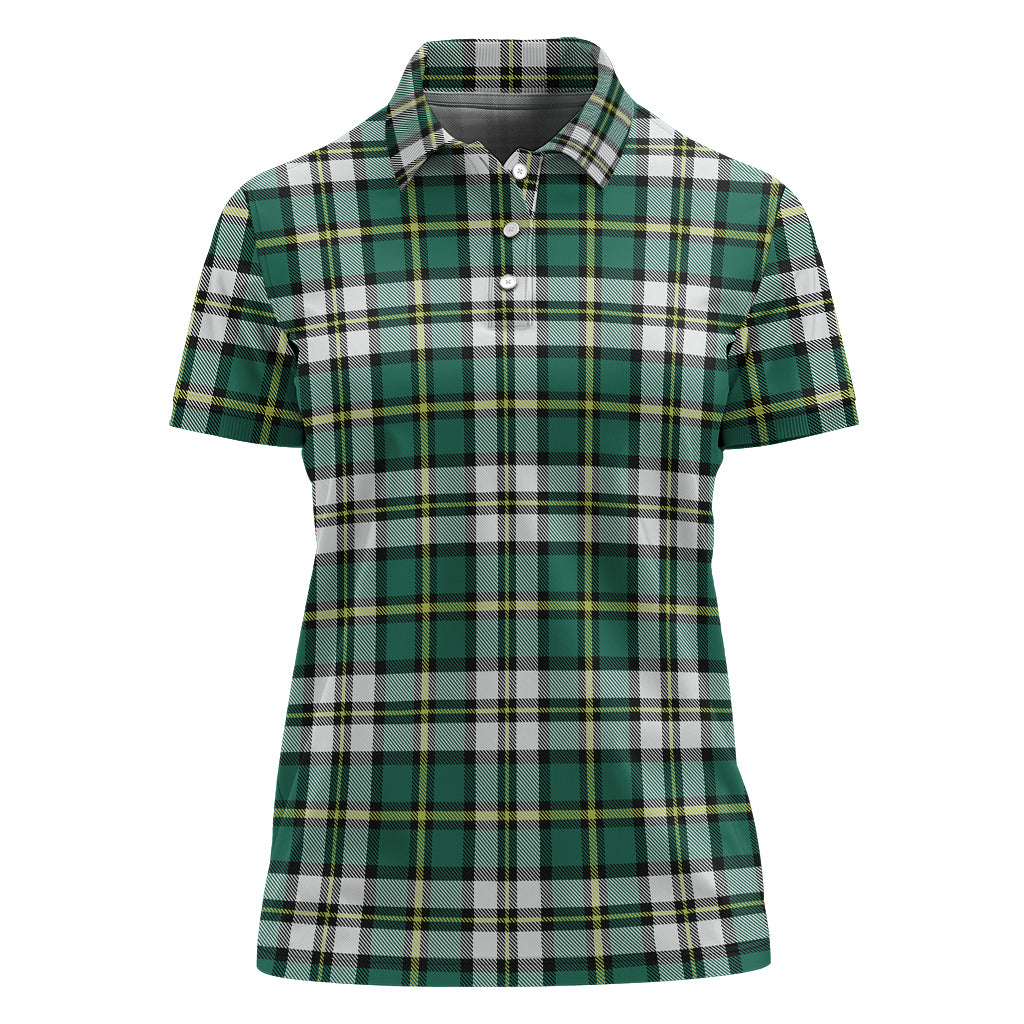 cape-breton-island-canada-tartan-polo-shirt-for-women