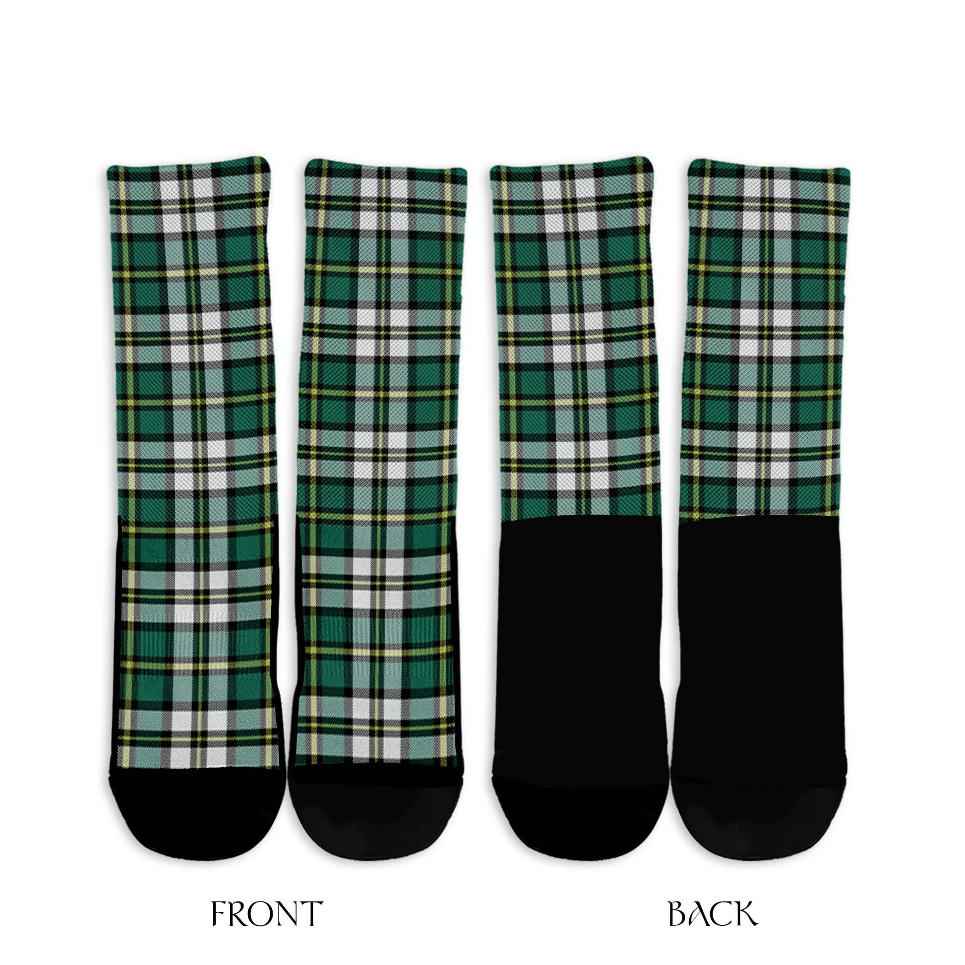 Cape Breton Island Canada Tartan Crew Socks - Tartanvibesclothing