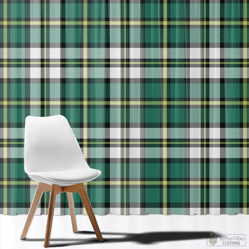 Cape Breton Island Canada Tartan Window Curtain