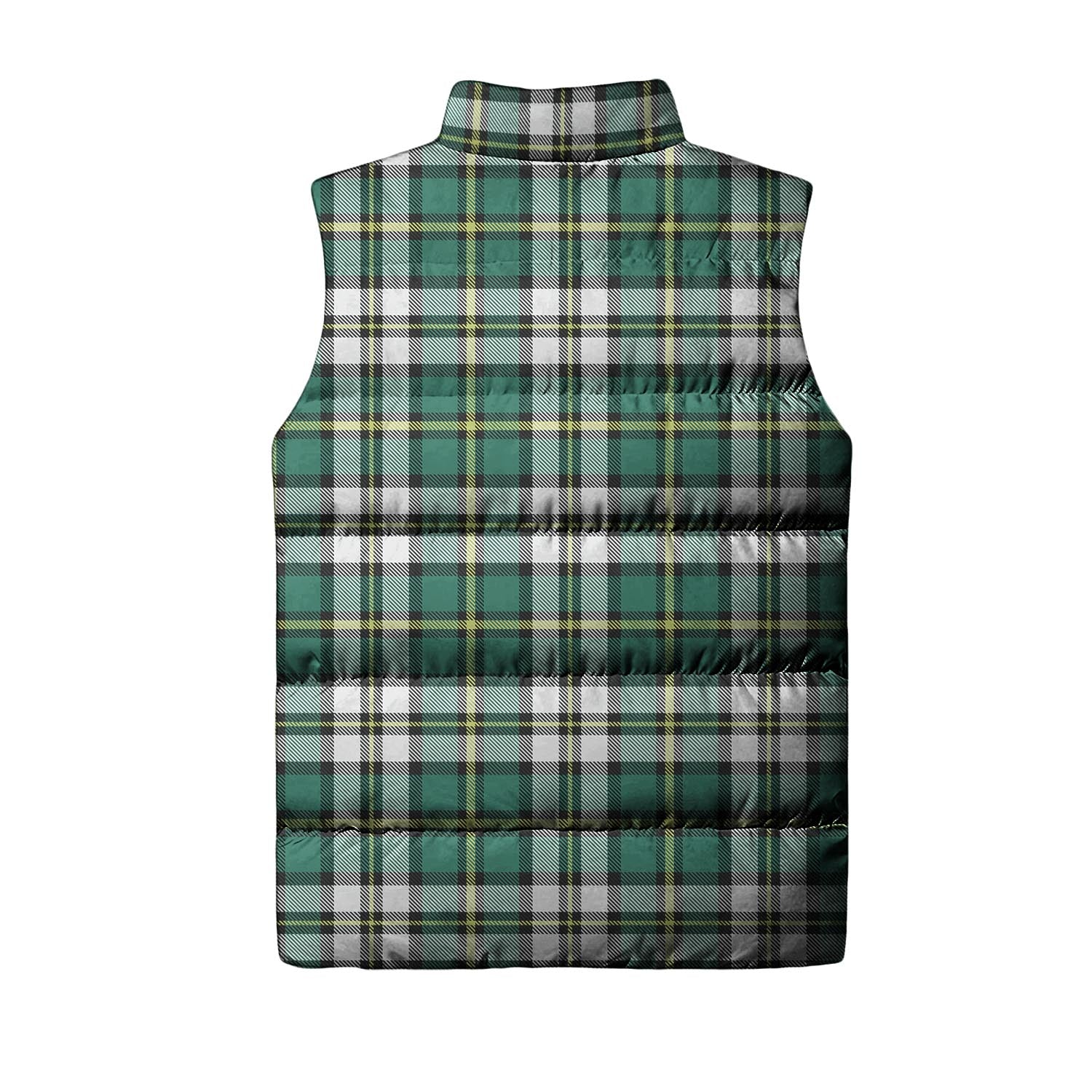 Cape Breton Island Canada Tartan Sleeveless Puffer Jacket - Tartanvibesclothing