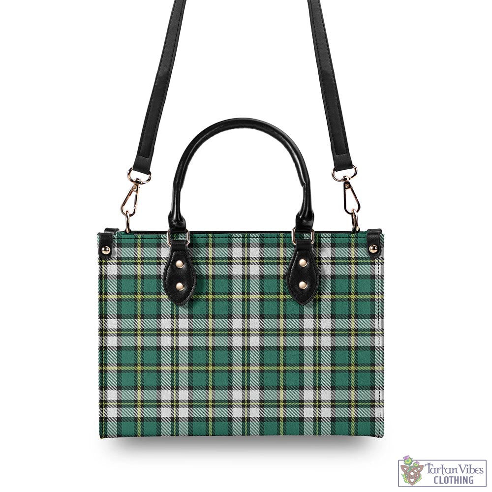 Tartan Vibes Clothing Cape Breton Island Canada Tartan Luxury Leather Handbags