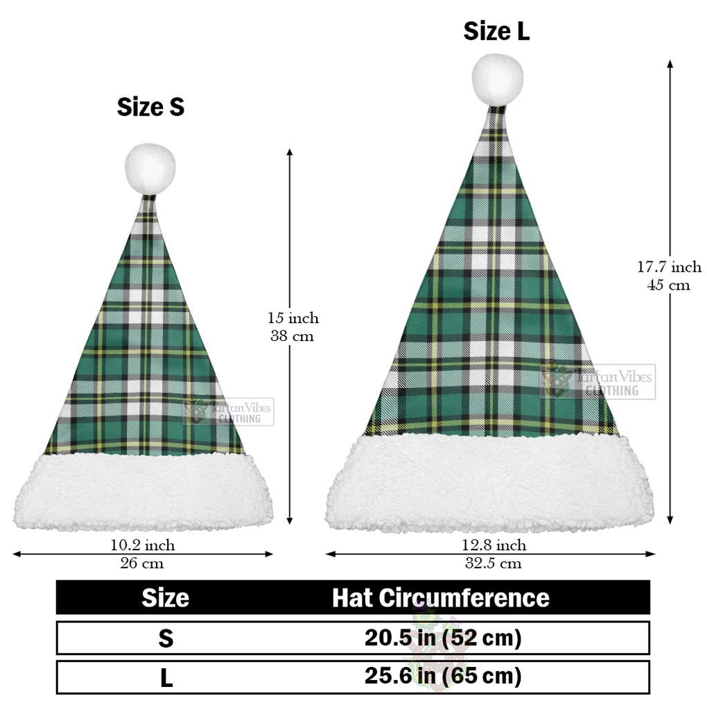 Tartan Vibes Clothing Cape Breton Island Canada Tartan Christmas Santa Hats