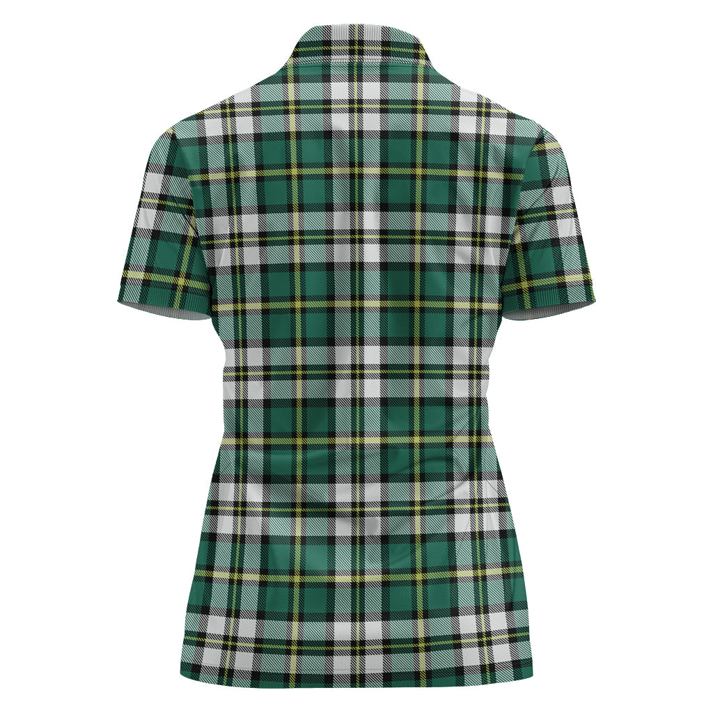 cape-breton-island-canada-tartan-polo-shirt-for-women