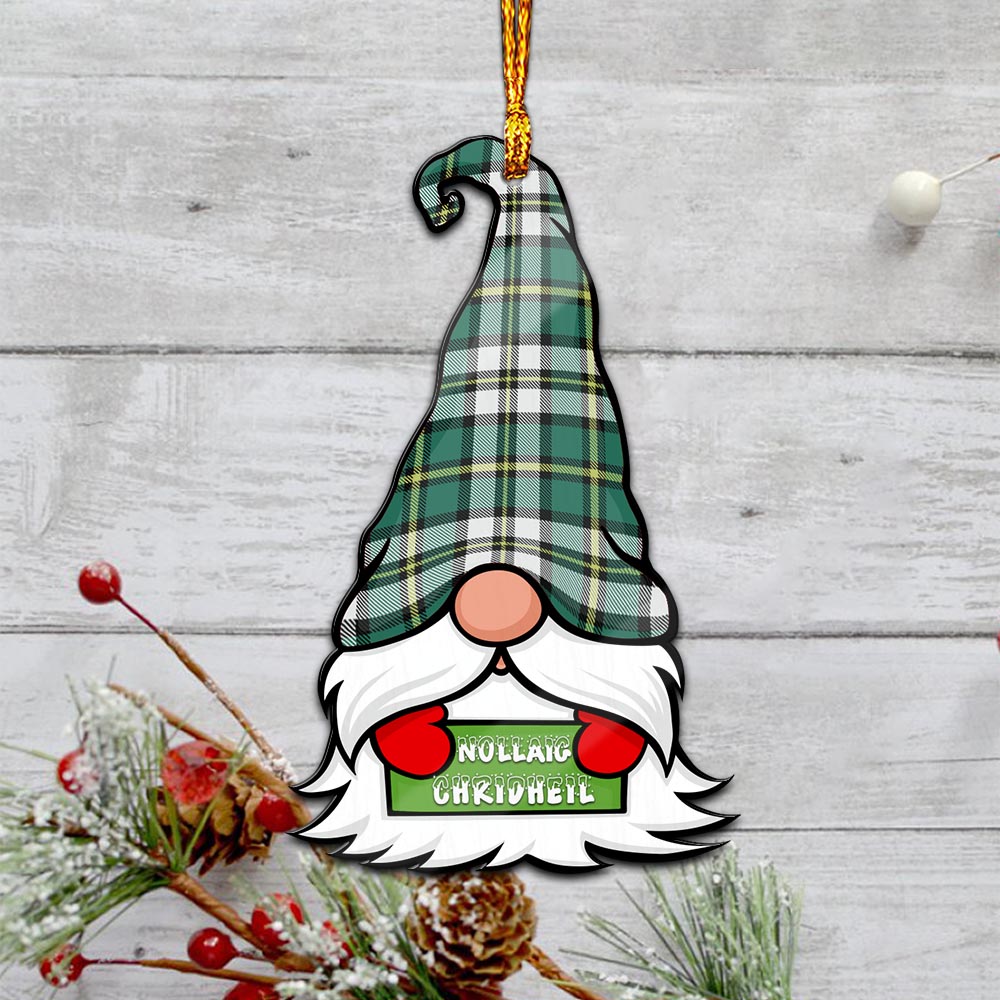 Cape Breton Island Canada Gnome Christmas Ornament with His Tartan Christmas Hat - Tartanvibesclothing