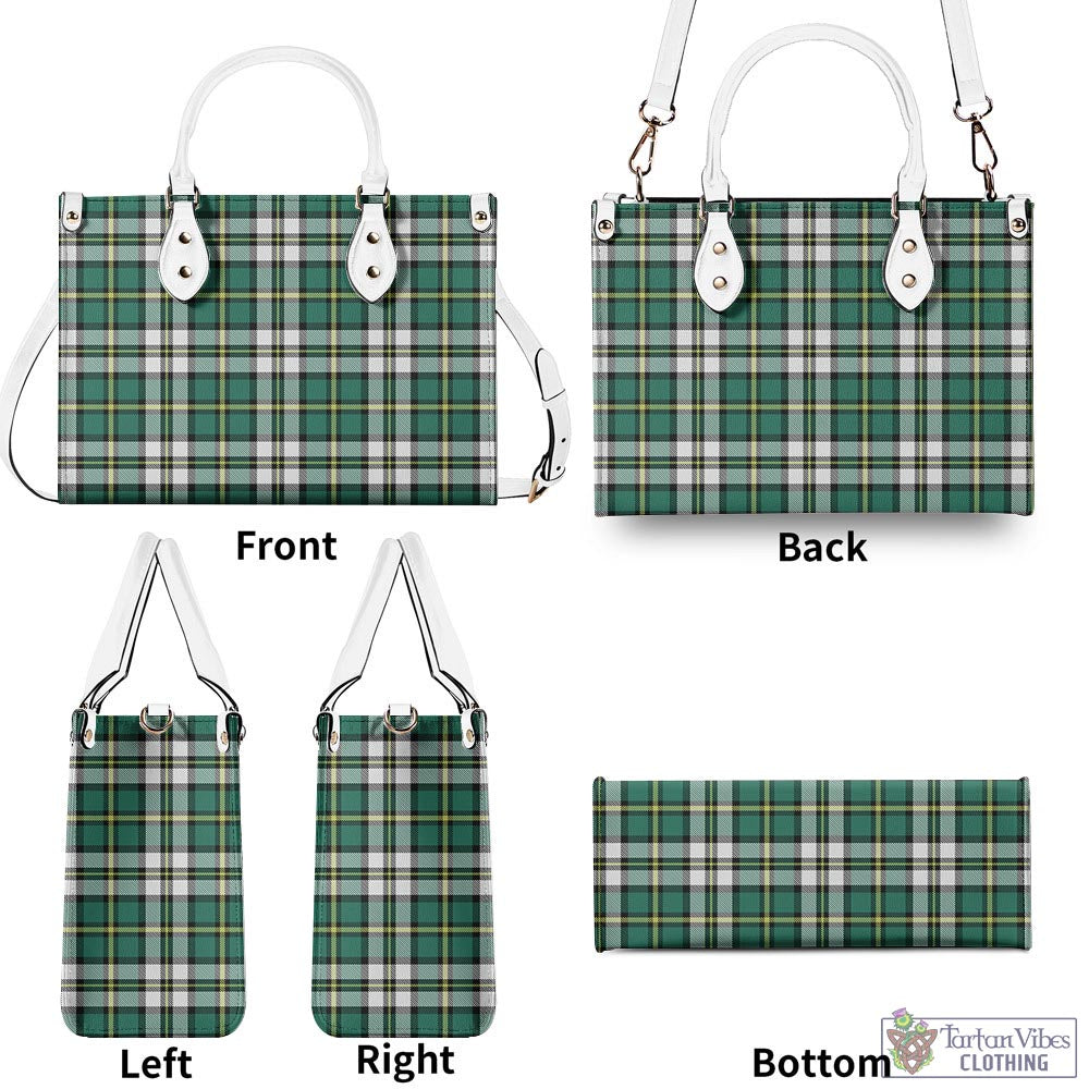 Tartan Vibes Clothing Cape Breton Island Canada Tartan Luxury Leather Handbags