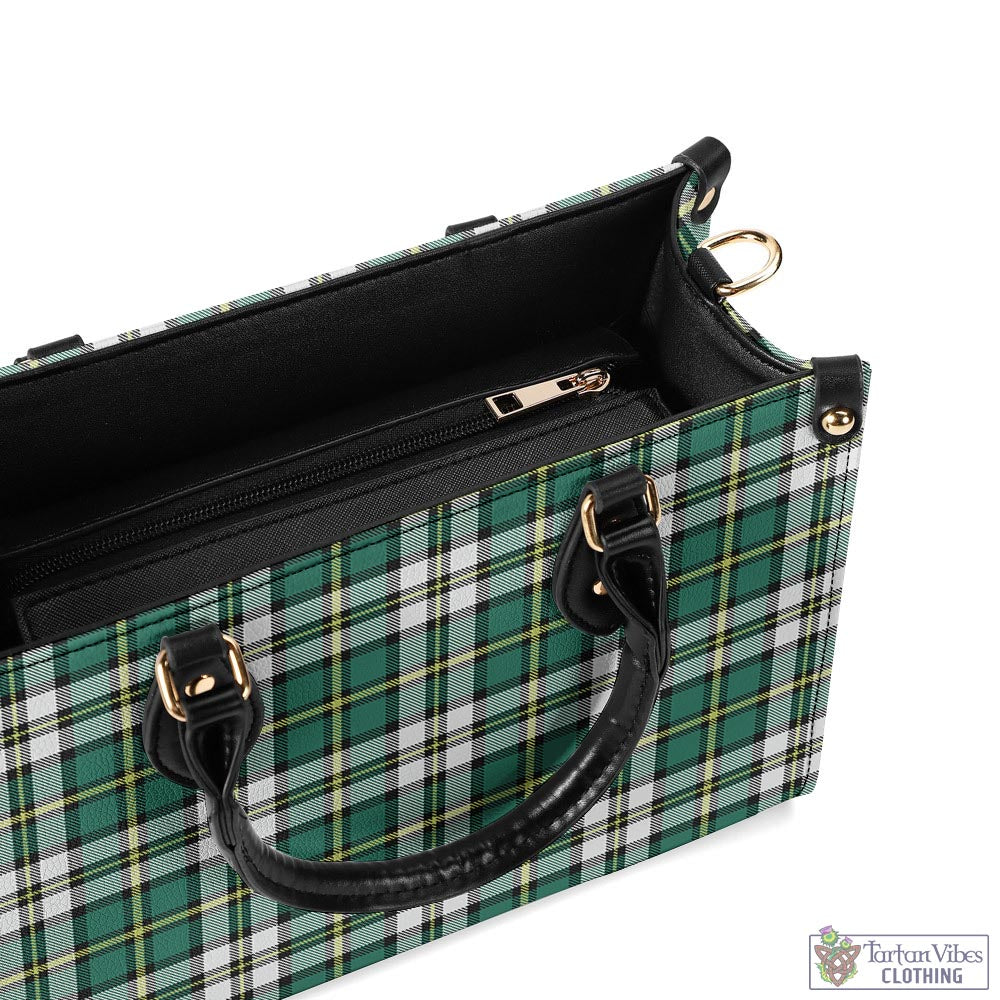 Tartan Vibes Clothing Cape Breton Island Canada Tartan Luxury Leather Handbags