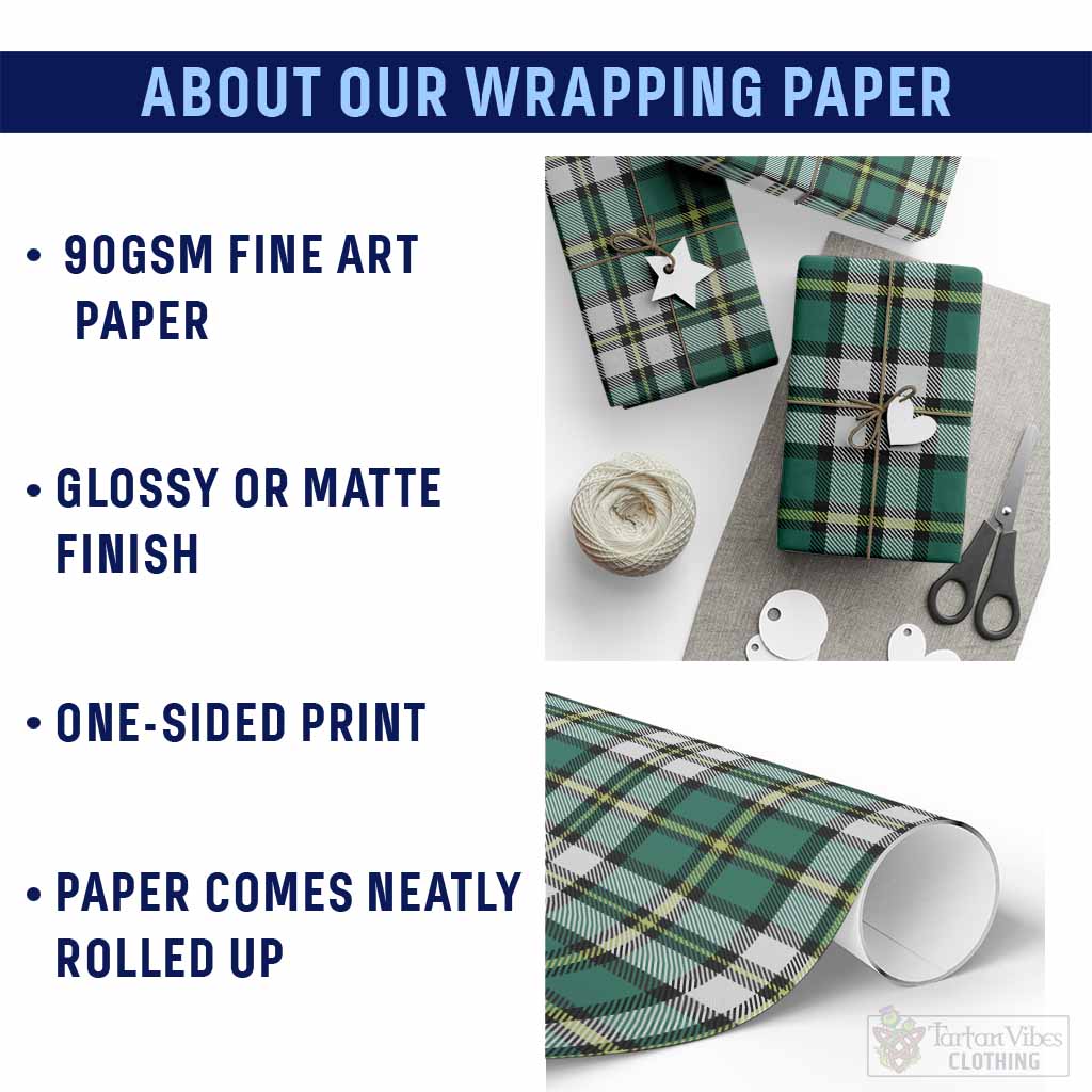 Cape Breton Island Canada Classic Tartan Wrapping Paper, Classic Scottish Plaid Gift Wrap