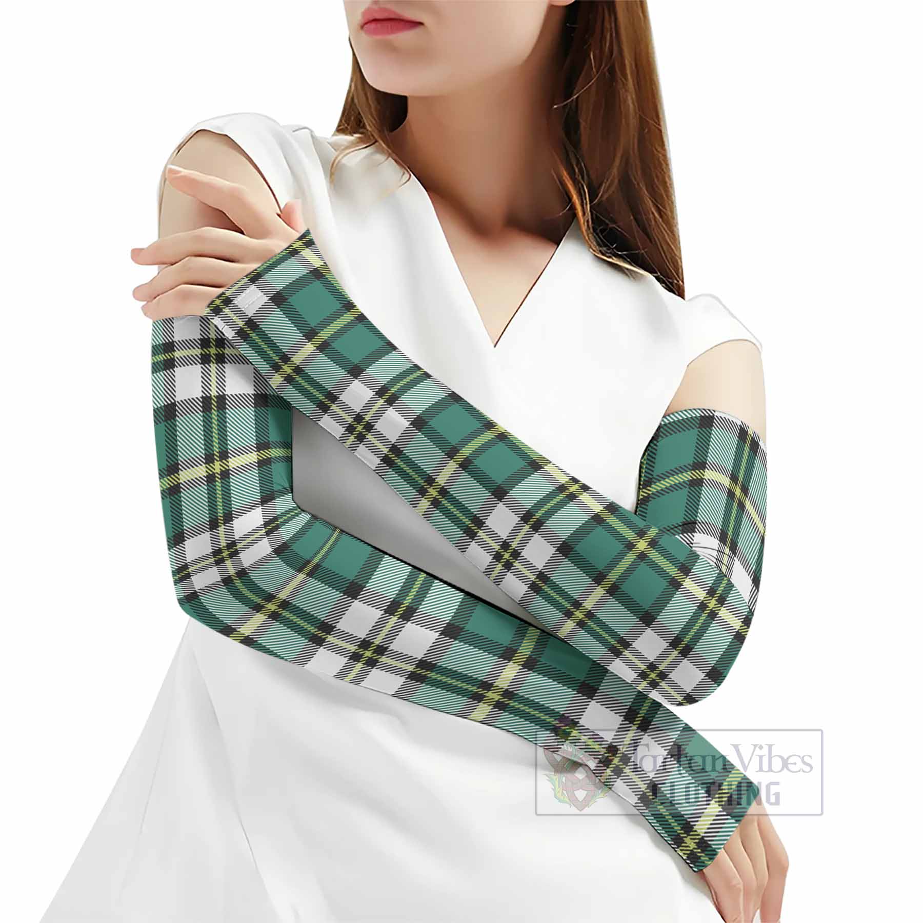 Cape Breton Island Canada Tartan Arm Sleeves - Tartan Vibes Clothing