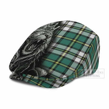 Cape Breton Island Canada Tartan Flat Cap, Jeff Cap Roaring Lion Heritage