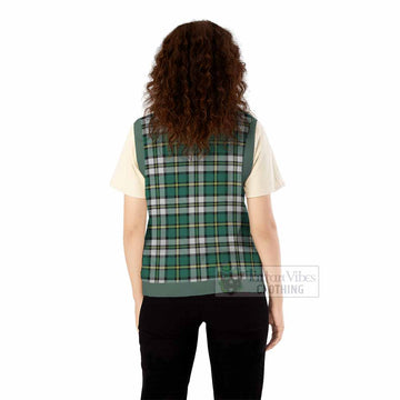 Cape Breton Island Canada Tartan Knitted V-Neck Vest - Tartan Vibes Clothing