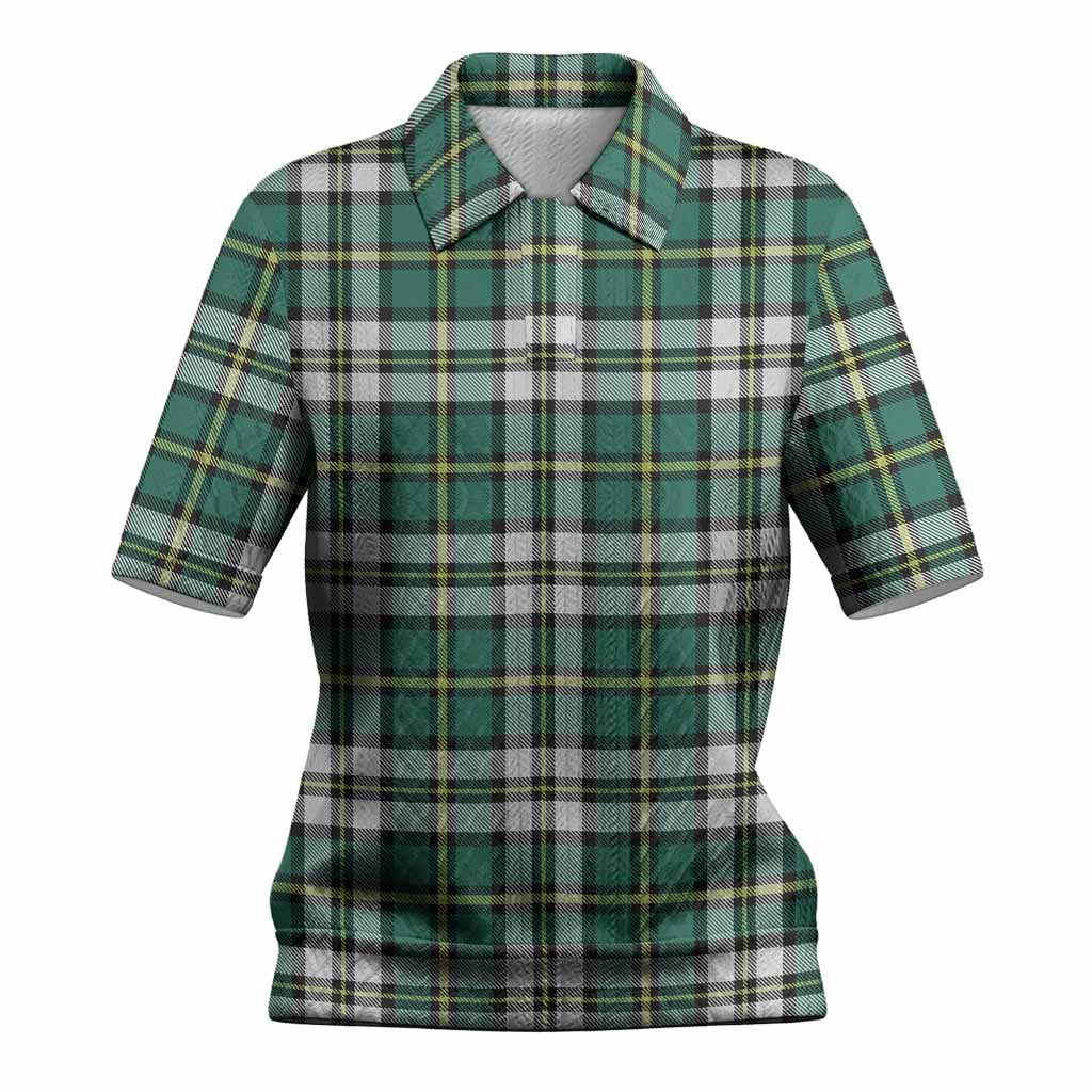 Cape Breton Island Canada Tartan Women’s Polo Sweater Top