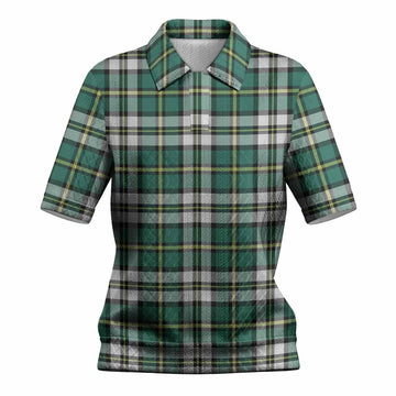 Cape Breton Island Canada Tartan Women’s Polo Sweater Top
