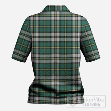 Cape Breton Island Canada Tartan Women’s Polo Sweater Top