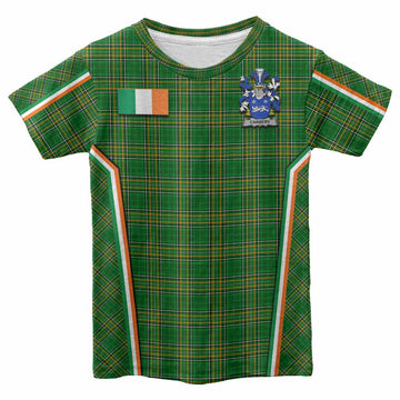 Carbery Irish Clan Coat of Arm Tartan Kid T-shirt Flag Style