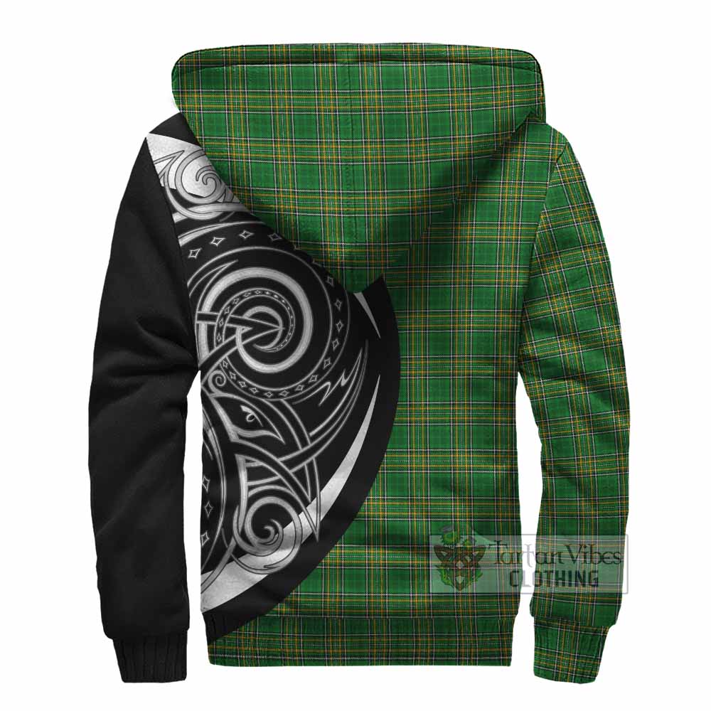 Carleton Irish Clan Sherpa Hoodie Celtic Circle Style - Tartan Vibes Clothing