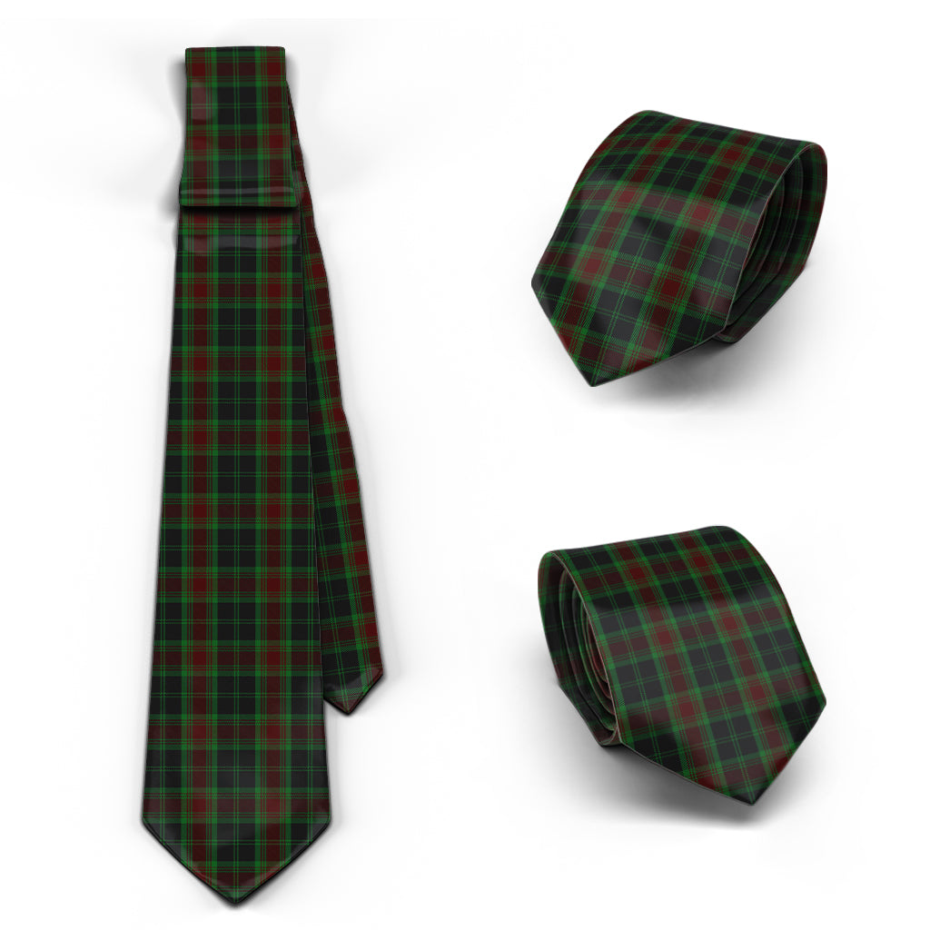 Carlow County Ireland Tartan Classic Necktie Necktie One Size - Tartan Vibes Clothing