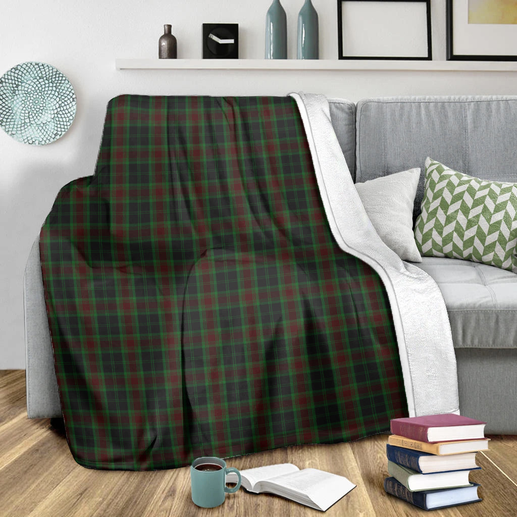 Carlow County Ireland Tartan Blanket - Tartan Vibes Clothing