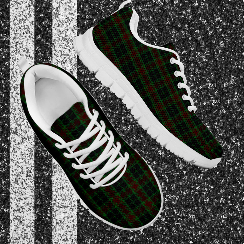 Carlow County Ireland Tartan Sneakers - Tartan Vibes Clothing