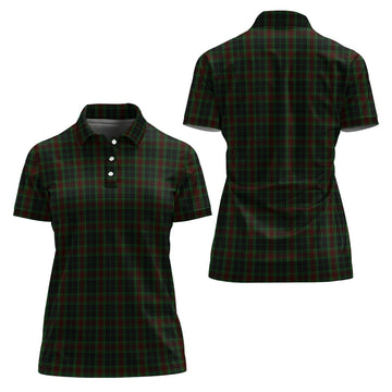 carlow-county-ireland-tartan-polo-shirt-for-women