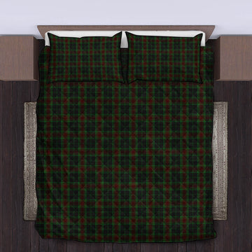 Carlow County Ireland Tartan Quilt Bed Set