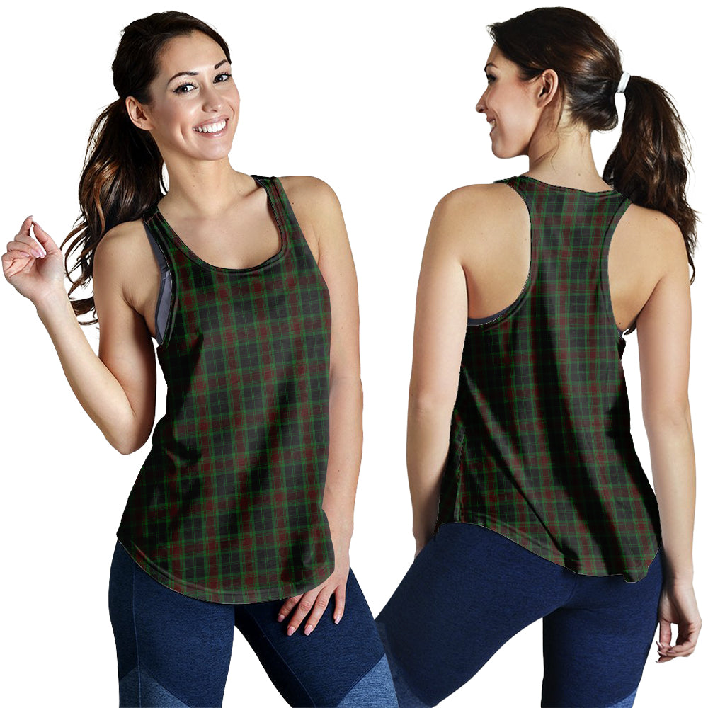 Carlow County Ireland Tartan Women Racerback Tanks 4XL - Tartan Vibes Clothing