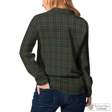 Carlow County Ireland Tartan Women's Casual Shirt
