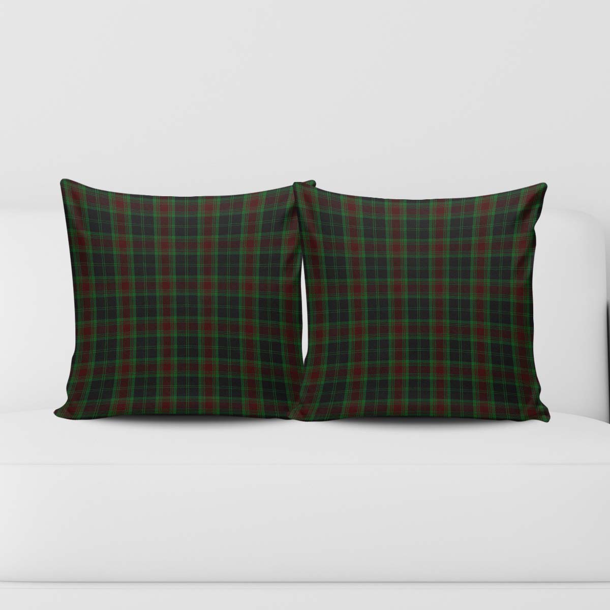 Carlow County Ireland Tartan Pillow Cover Square Pillow Cover - Tartanvibesclothing