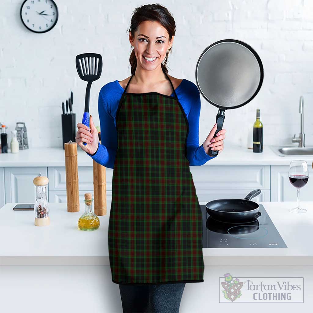 Carlow County Ireland Tartan Apron Black - Tartan Vibes Clothing