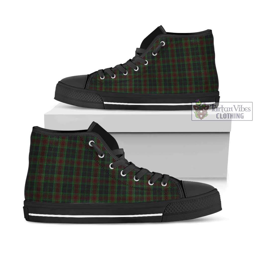 Tartan Vibes Clothing Carlow County Ireland Tartan High Top Shoes