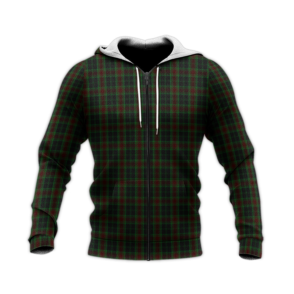 Carlow County Ireland Tartan Knitted Hoodie - Tartan Vibes Clothing